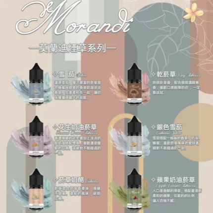 莫蘭迪 美國煙油｜純煙草口味 | 小菸油高濃度選擇